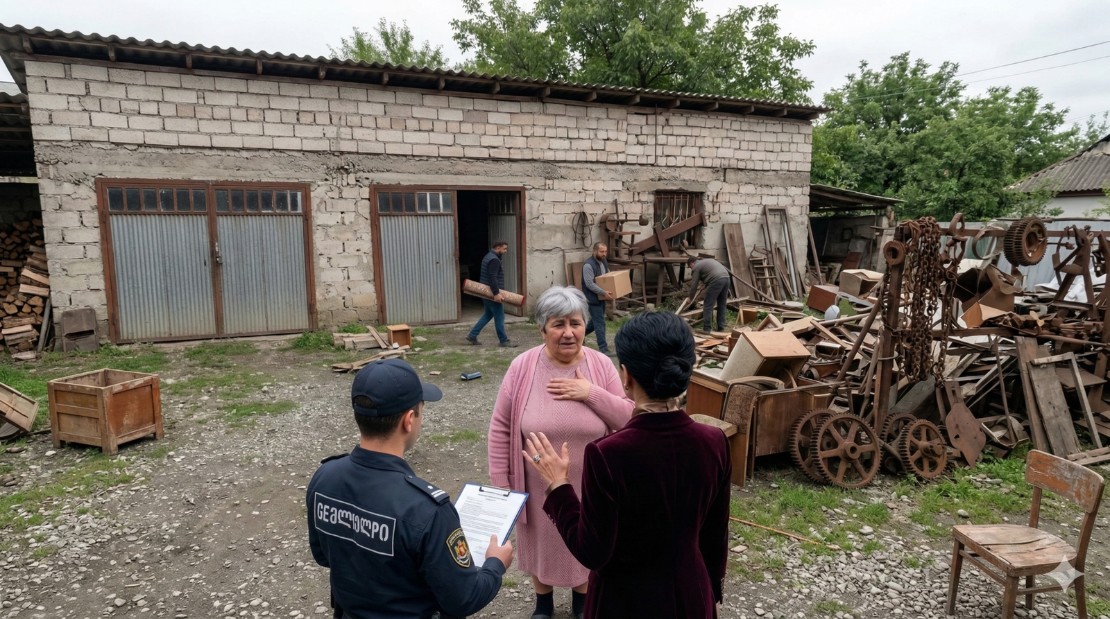 მევახშე ზაირა ძებისაშვილი გორში